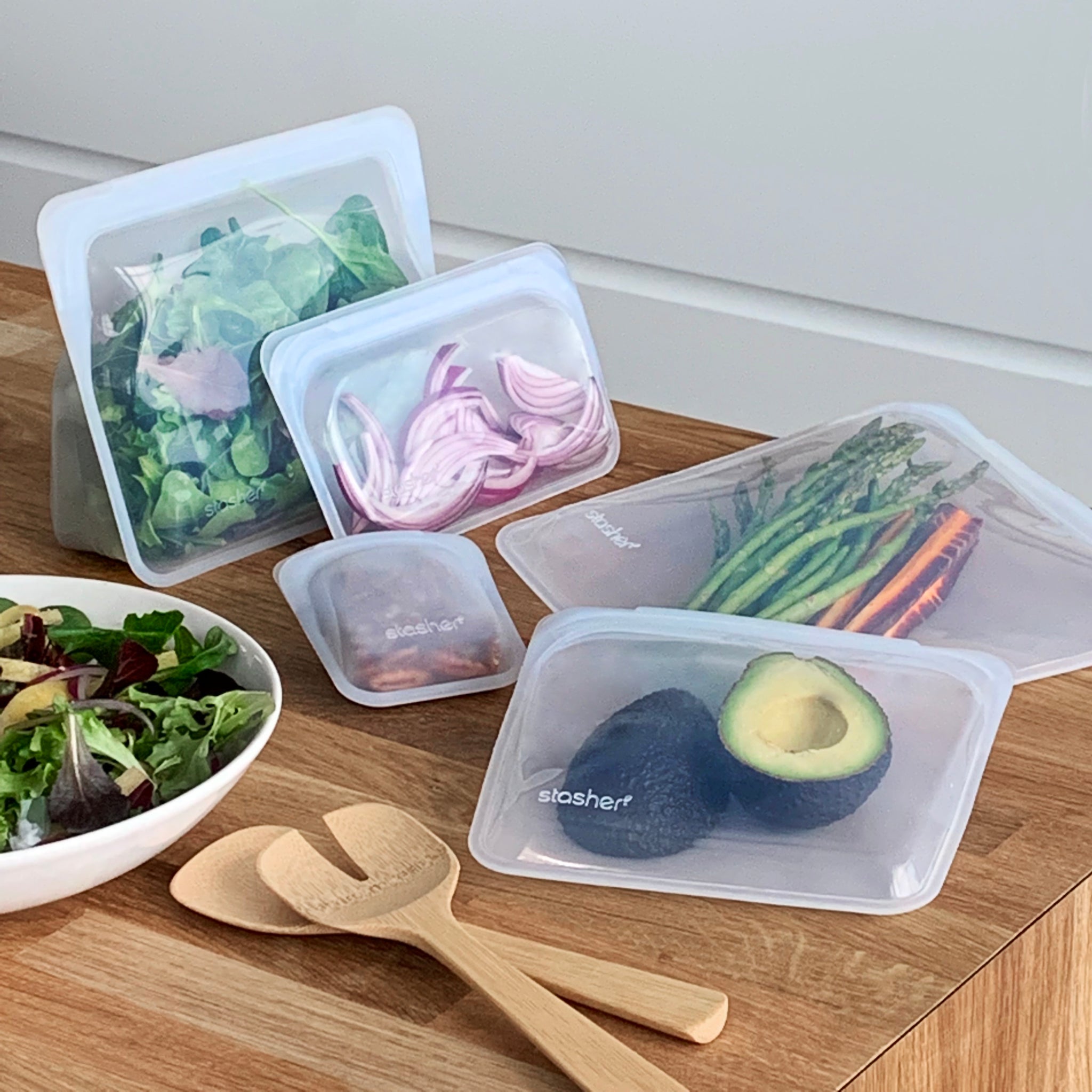 Stasher Ecosystem. Assemble stasherbag