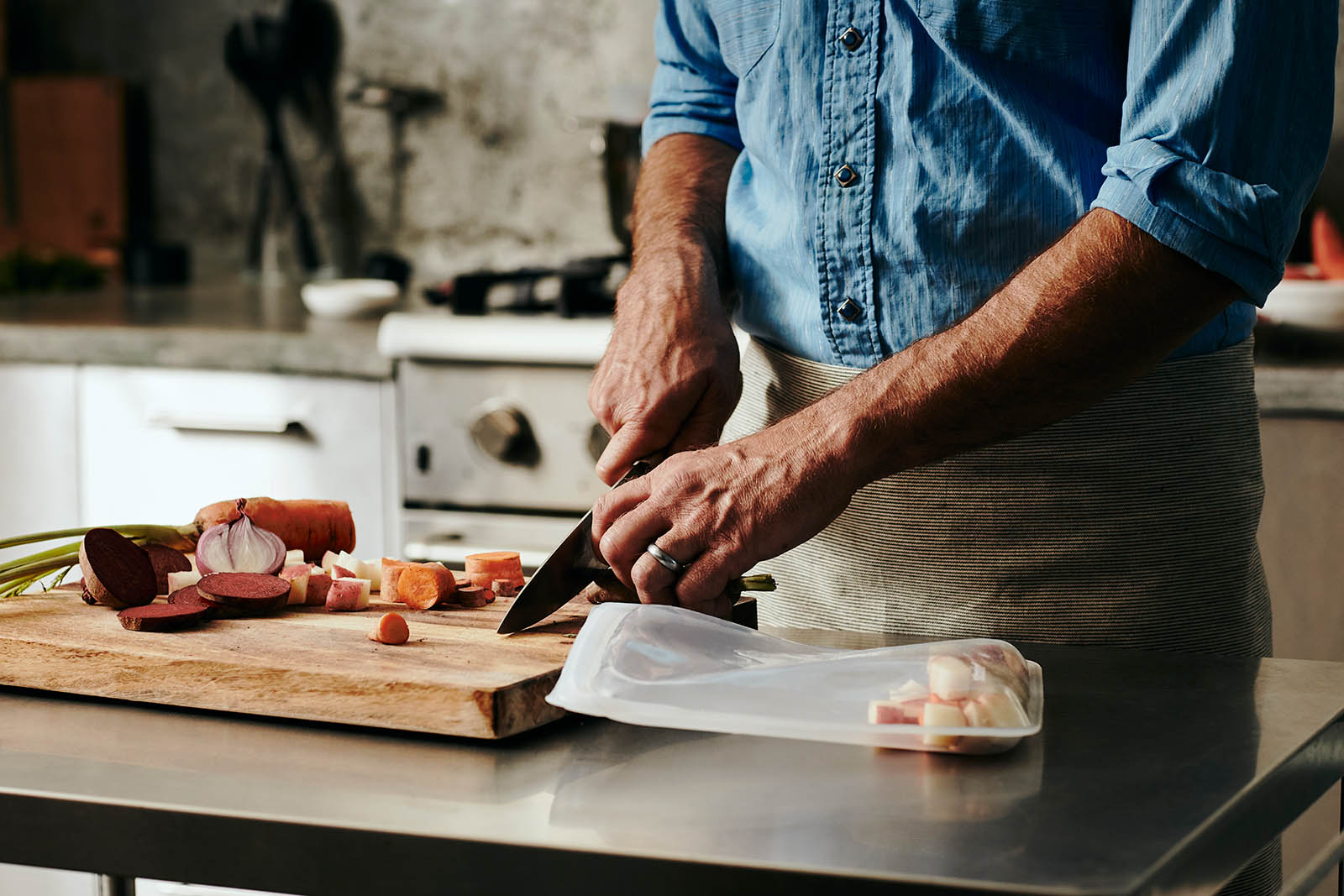 Thanksgiving Hack: Cook Your Whole Meal in Stasher Bags