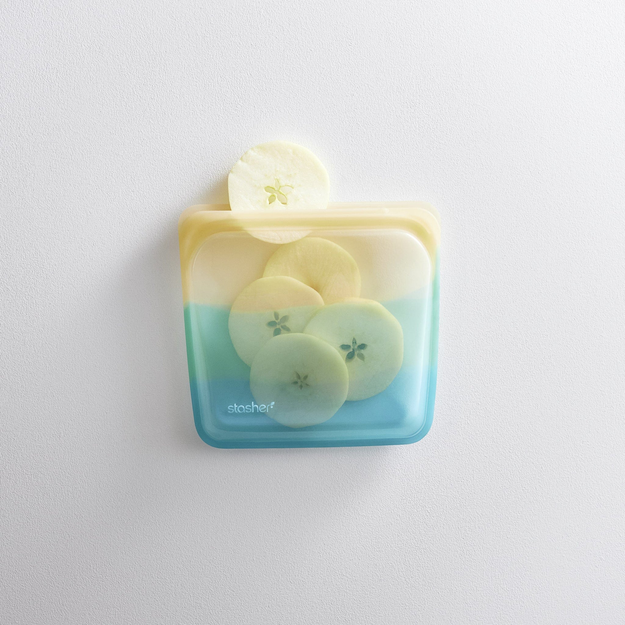 yellow sea: reusable sandwich bag