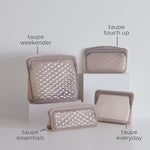 taupe: beauty 4-pack what's included