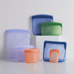 ocean forest: starter kit 7-pack reusable stashers