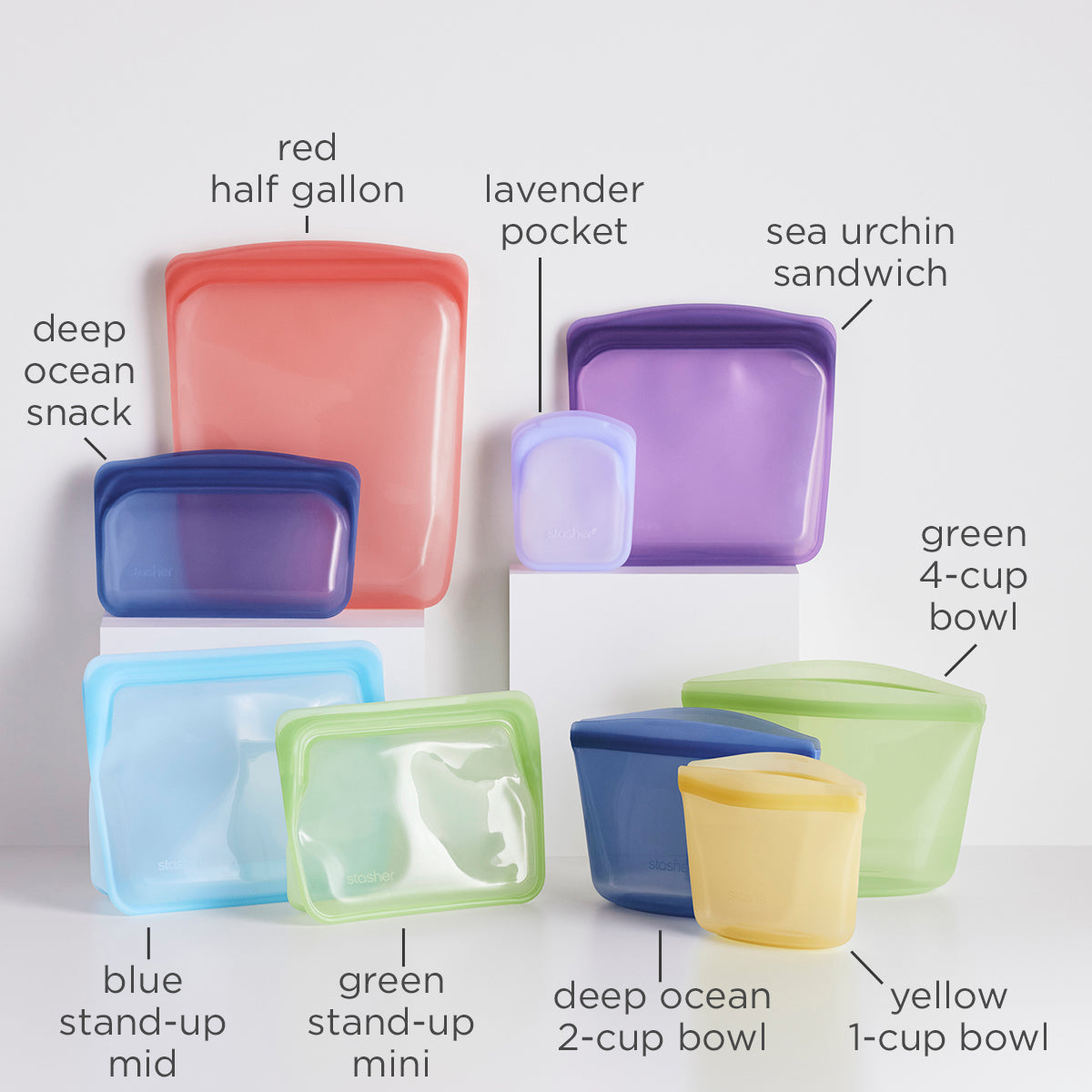 Reusable Silicone Ziplock Bag – Little Eco Shop