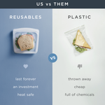 all: why stasher reusables are better than plastic