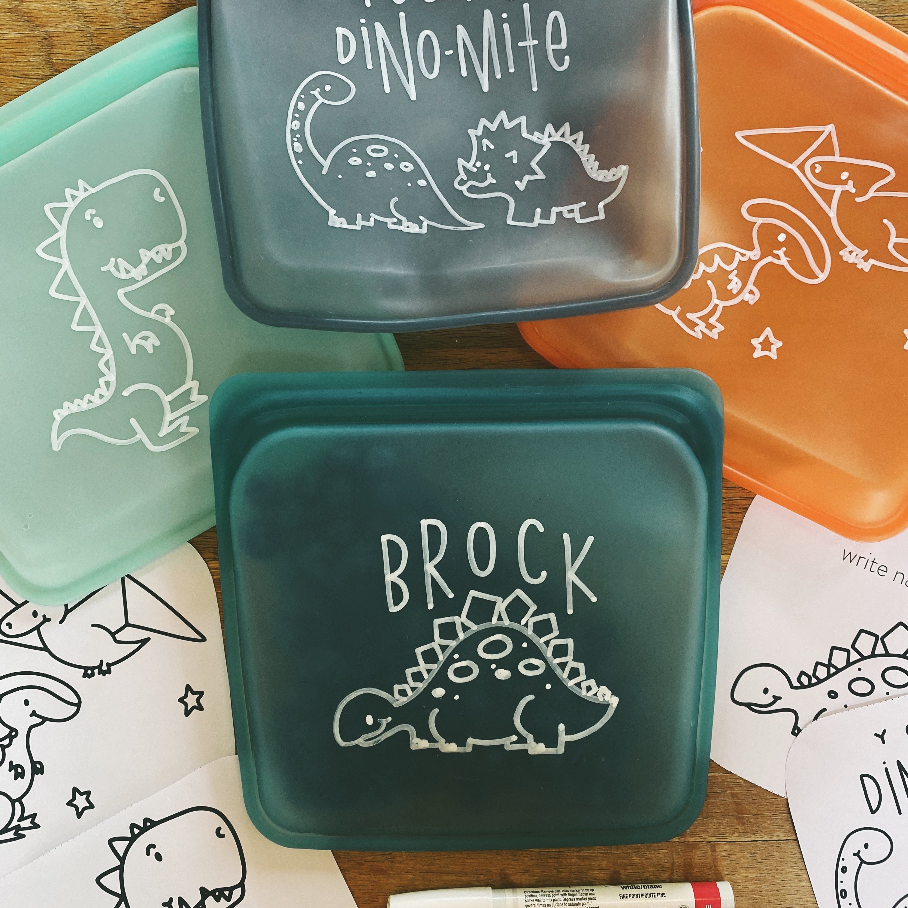 Stasher-saurus: Get the new stencil pack, free!