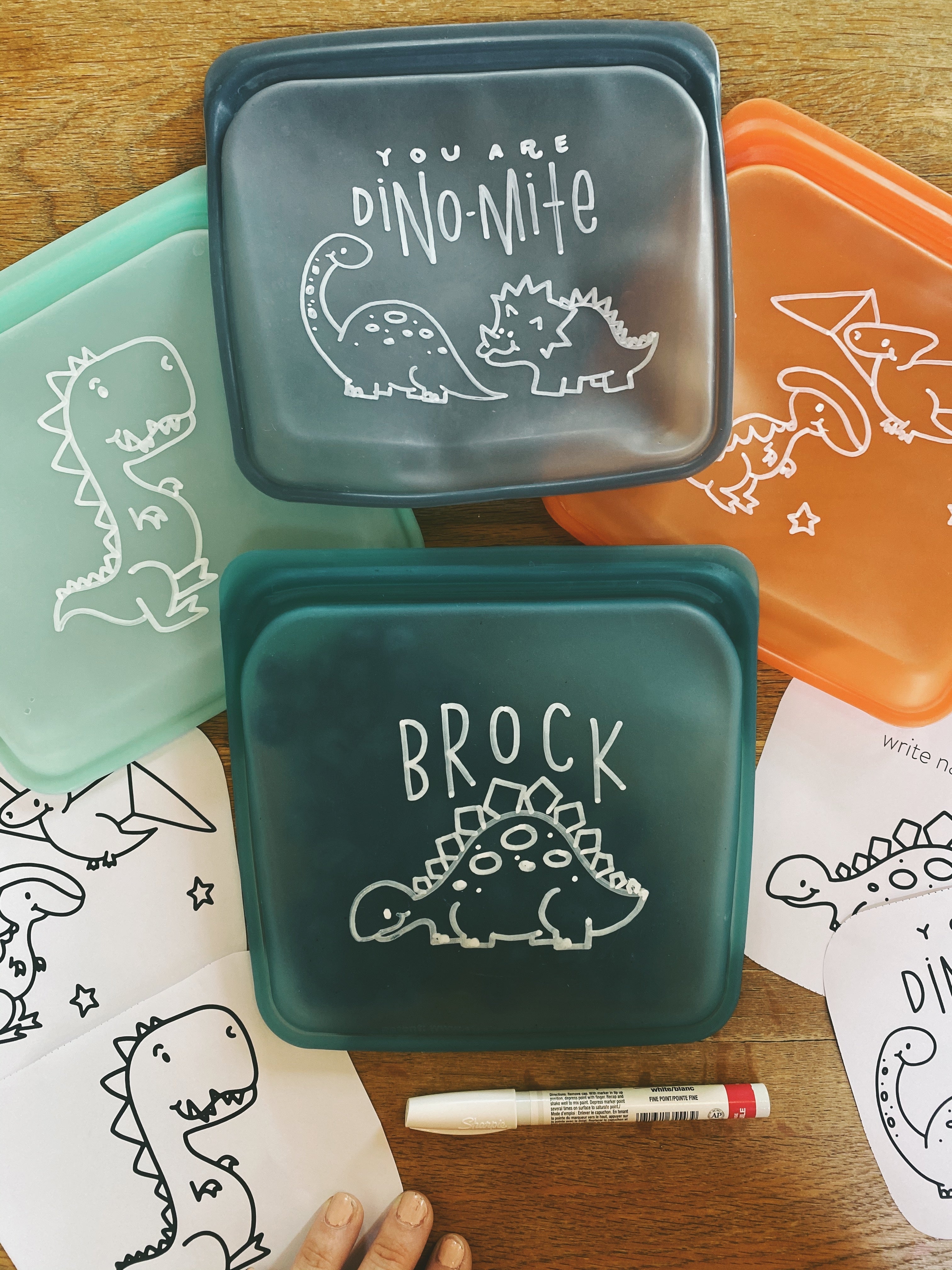 Stasher-saurus: Get the new stencil pack, free!