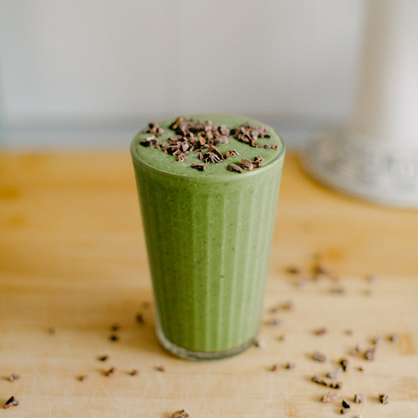 gut healing mint-chip smoothie recipe