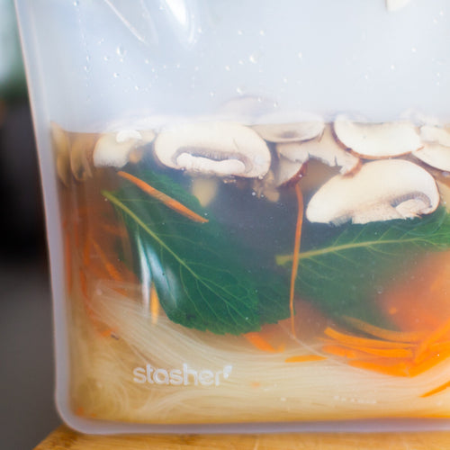 Stasher Makes Popcorn Stasher Bags