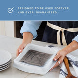 all: square stretch lid brownie size