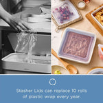 all: Stretch Lids replace 10 rolls of plastic wrap