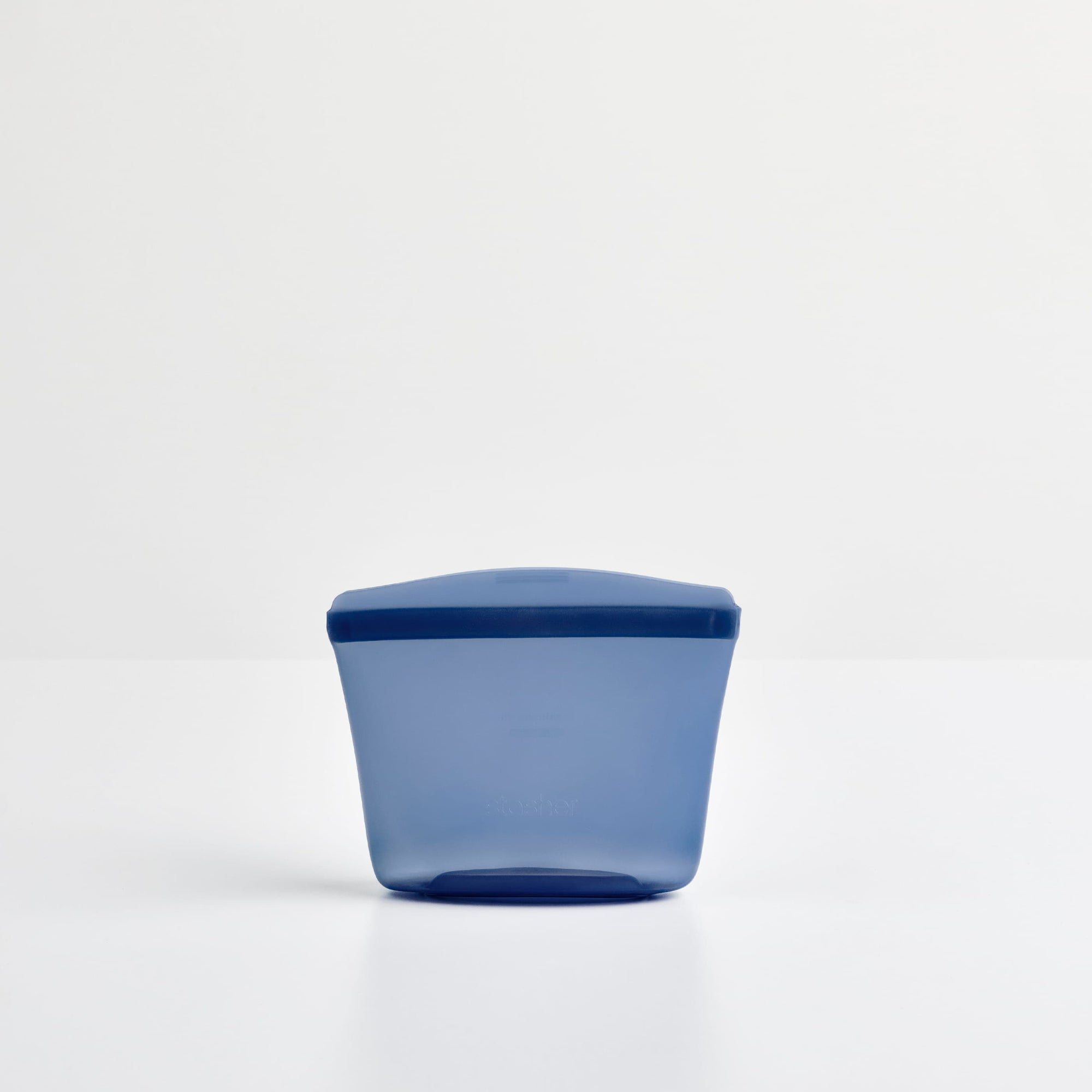 deep ocean: 1-cup bowl in deep ocean with a white background. 