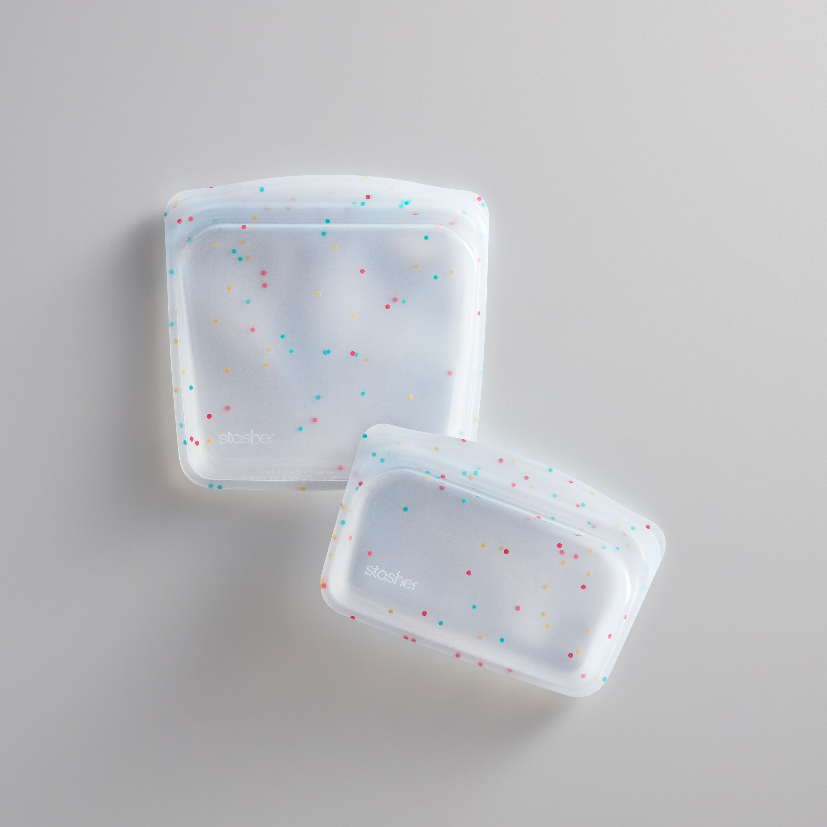 beach glass: stasher reusable bags