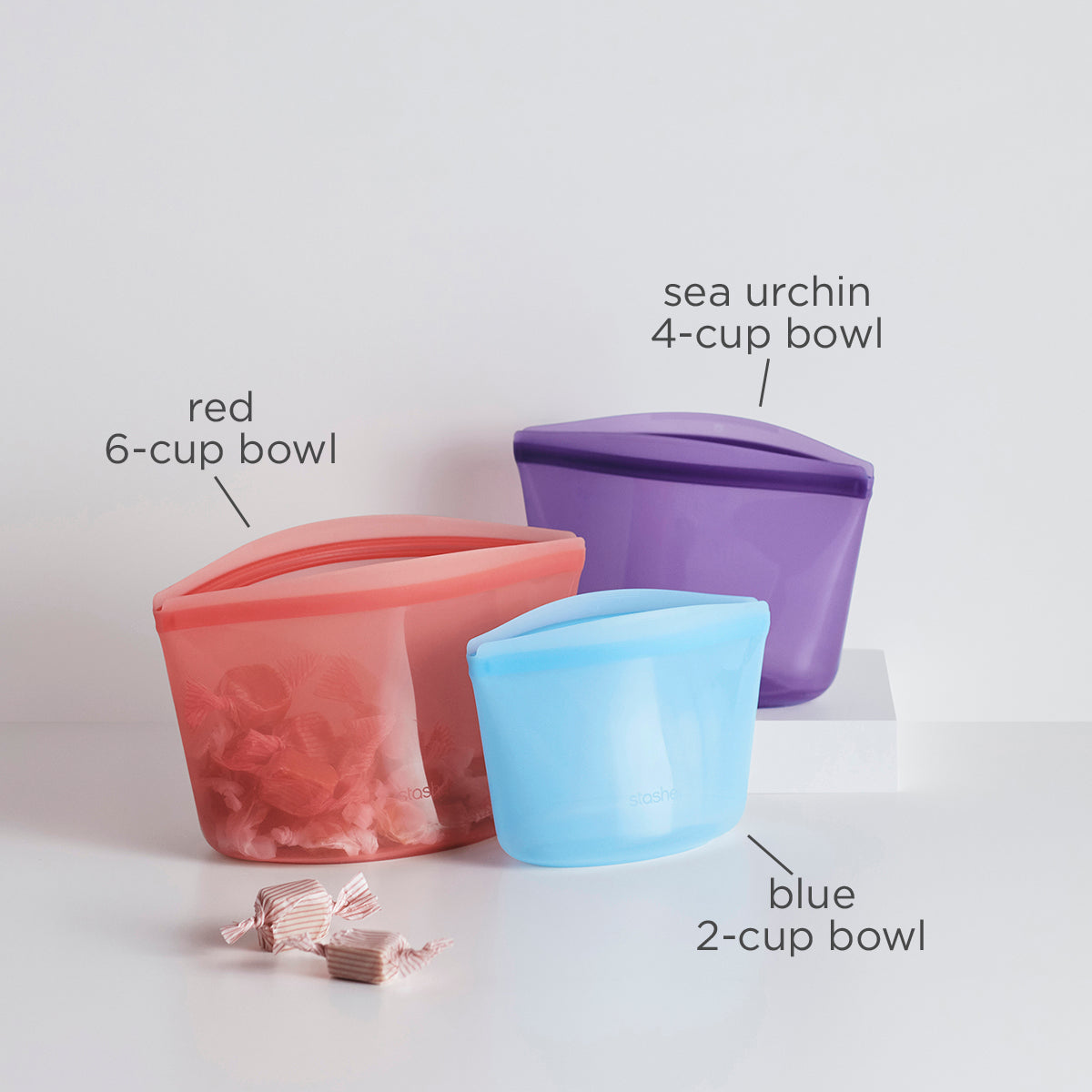 Cooking Concepts Silicone Travel Dressing Containers
