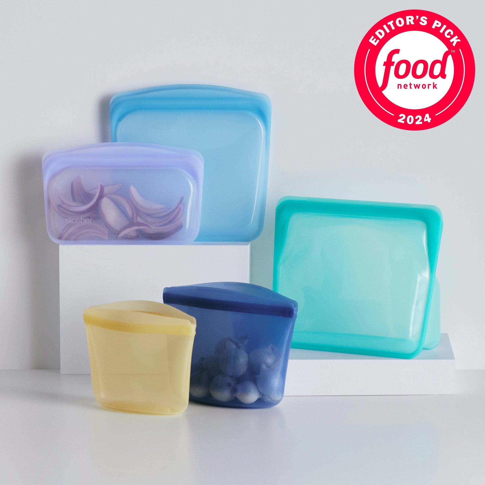 Stasher Starter Kit 5-Pack