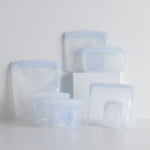 clear: starter kit 7-pack reusable stashers