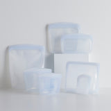 clear: starter kit 7-pack reusable stashers