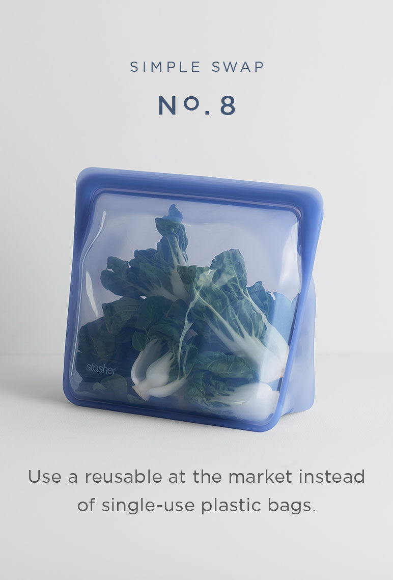 stasher bags won a new york times wirecutter award for best reusable produce bags