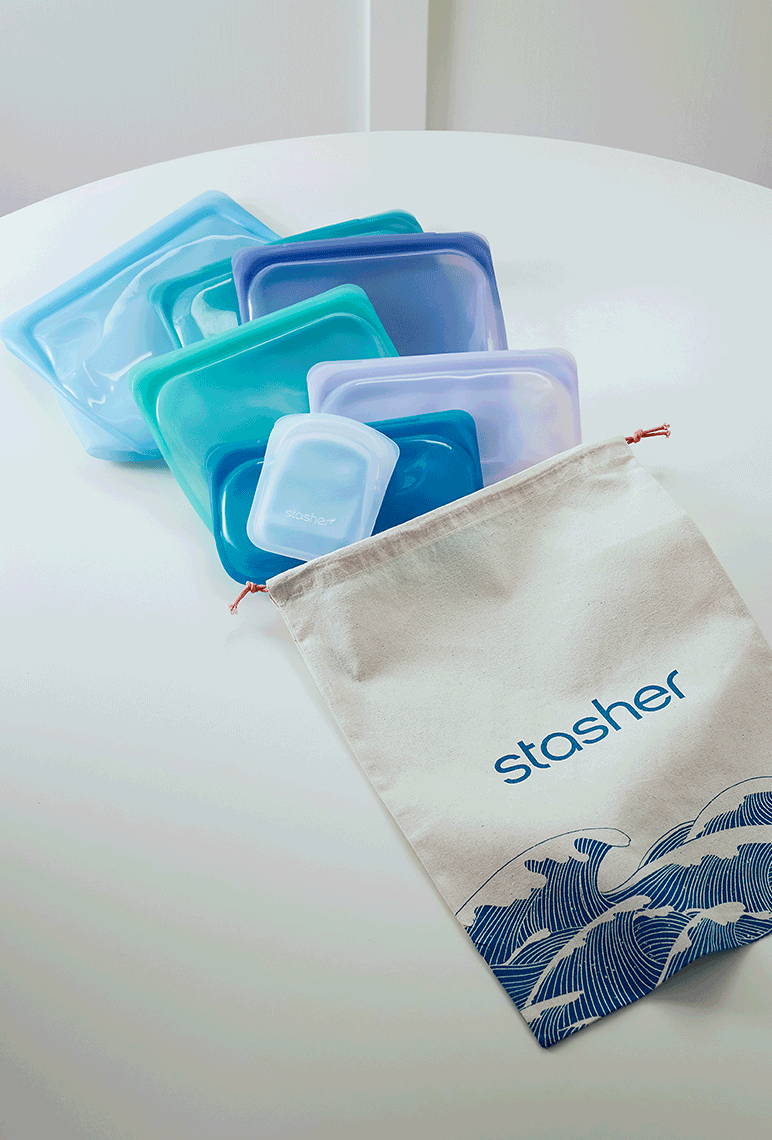 stasher bags and bowls are leak-free