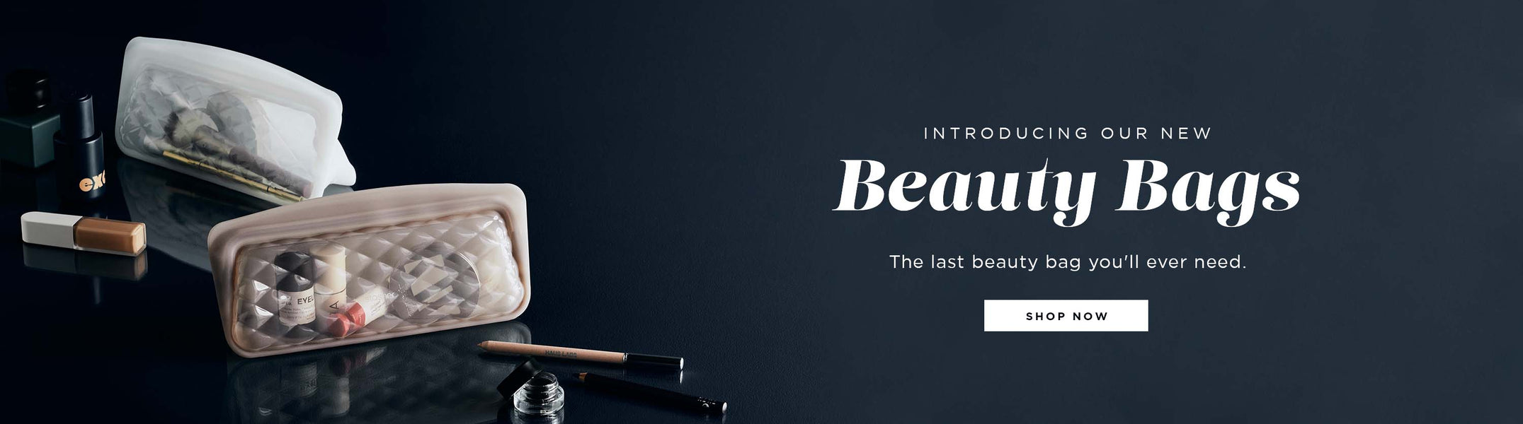 Shop our new beauty bags 