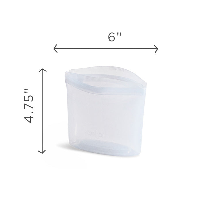12 Pack Small Plastic Containers with Lids Clear Favor 6 Ounce, White
