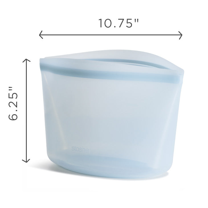 6-Cup Silicone Bowl, Platinum Silicone