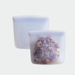 all: gallon 2-pack hero image holding marinated veggies. 