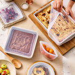 all: mix of both type of lids in a potluck