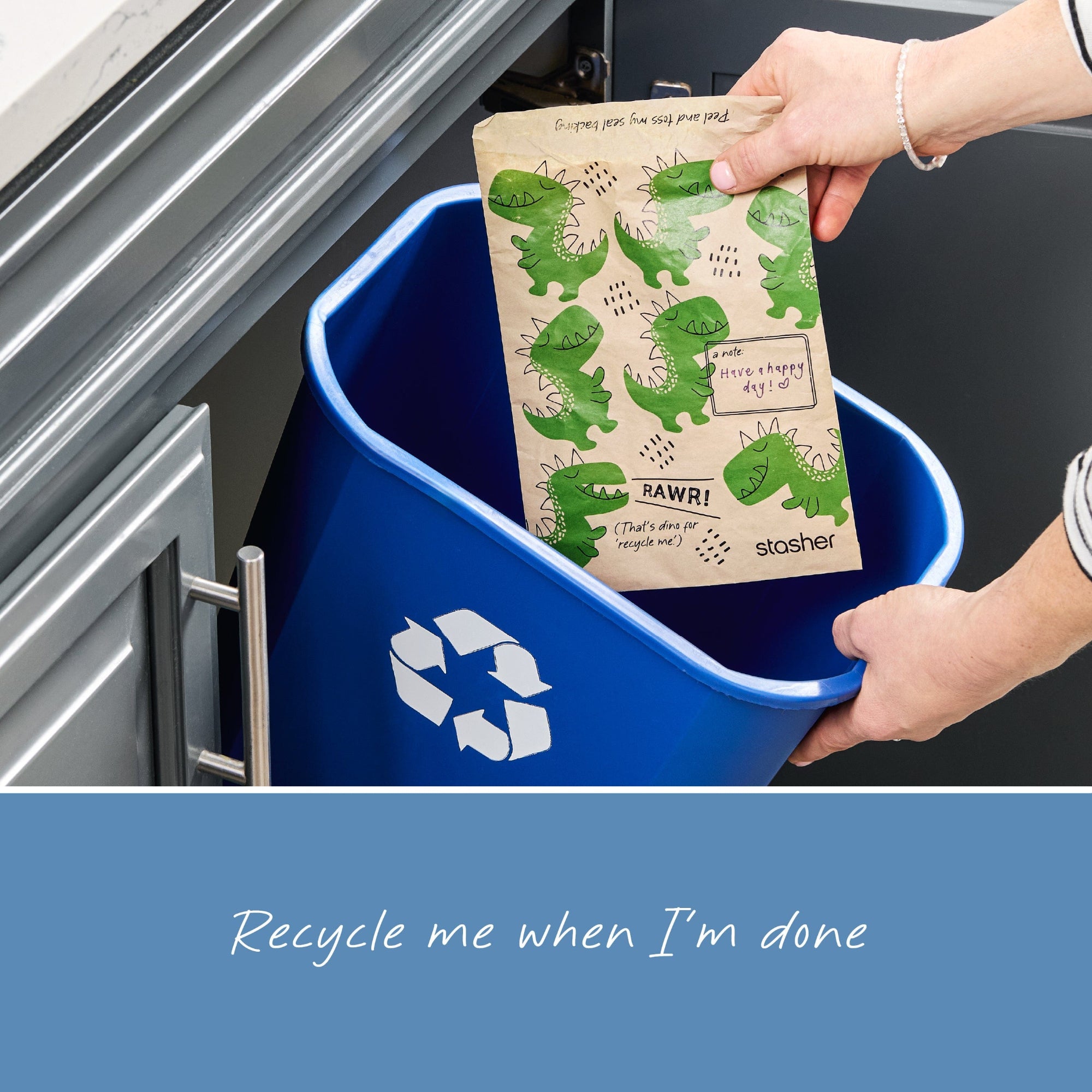 Recyclable Paper Snack Bags