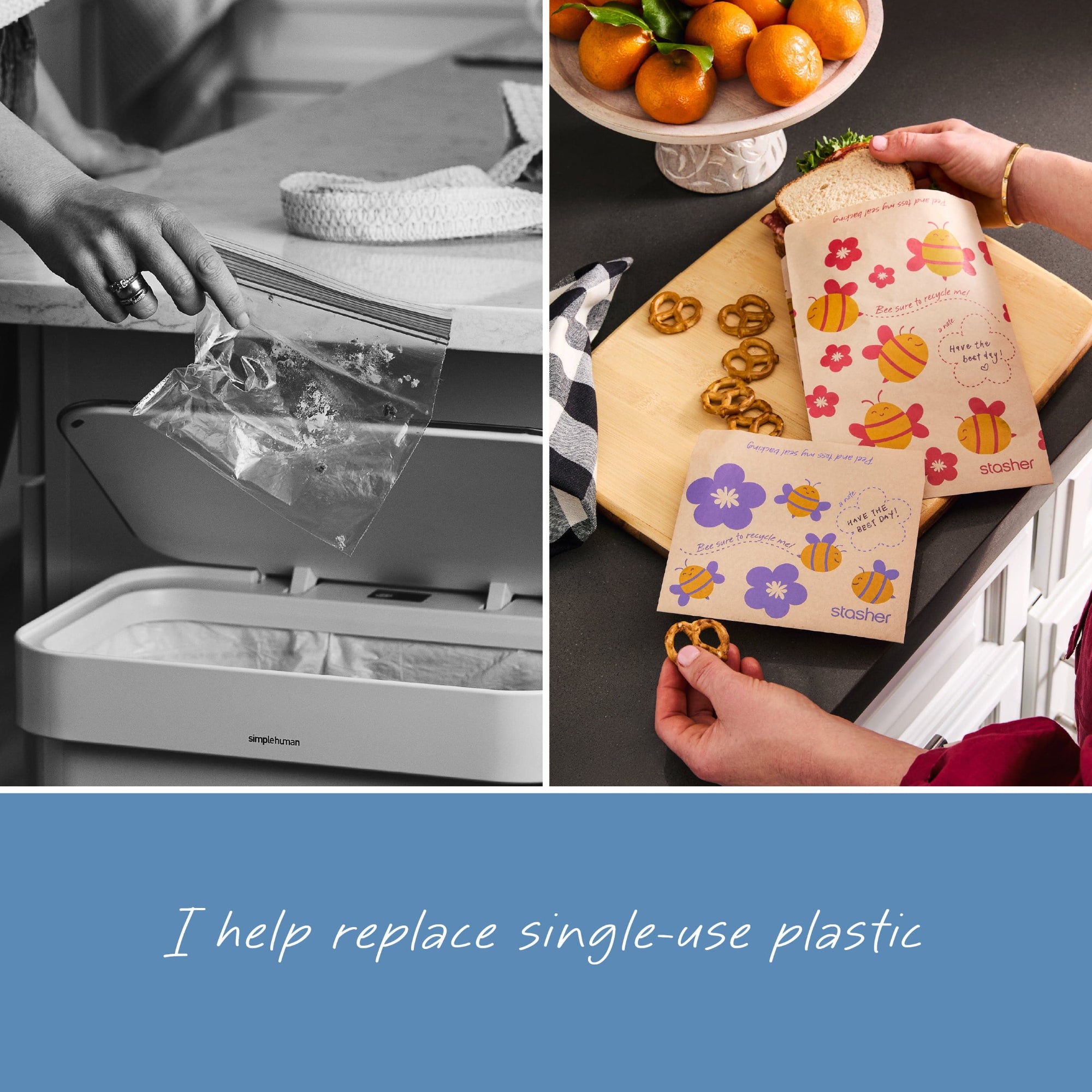 Recyclable Paper Snack Bags