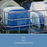 all: dishwasher safe, image of stasyer bowl in bottom rack of the dishwasher. 