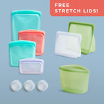 all: black friday flash bundle hero image with free small stretch lids.