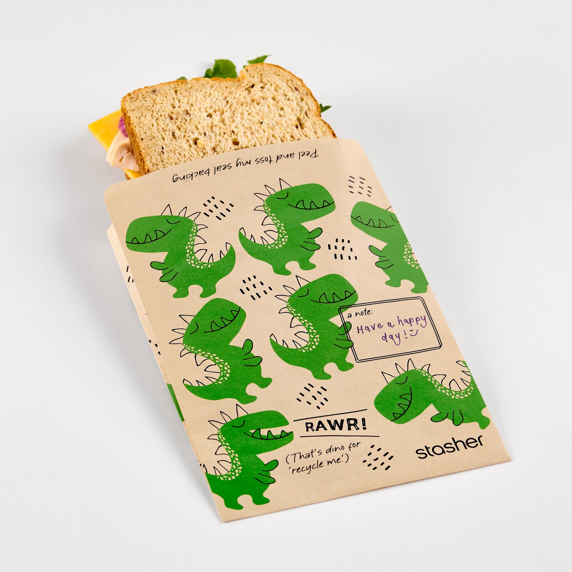 Recyclable Paper Sandwich Bags
