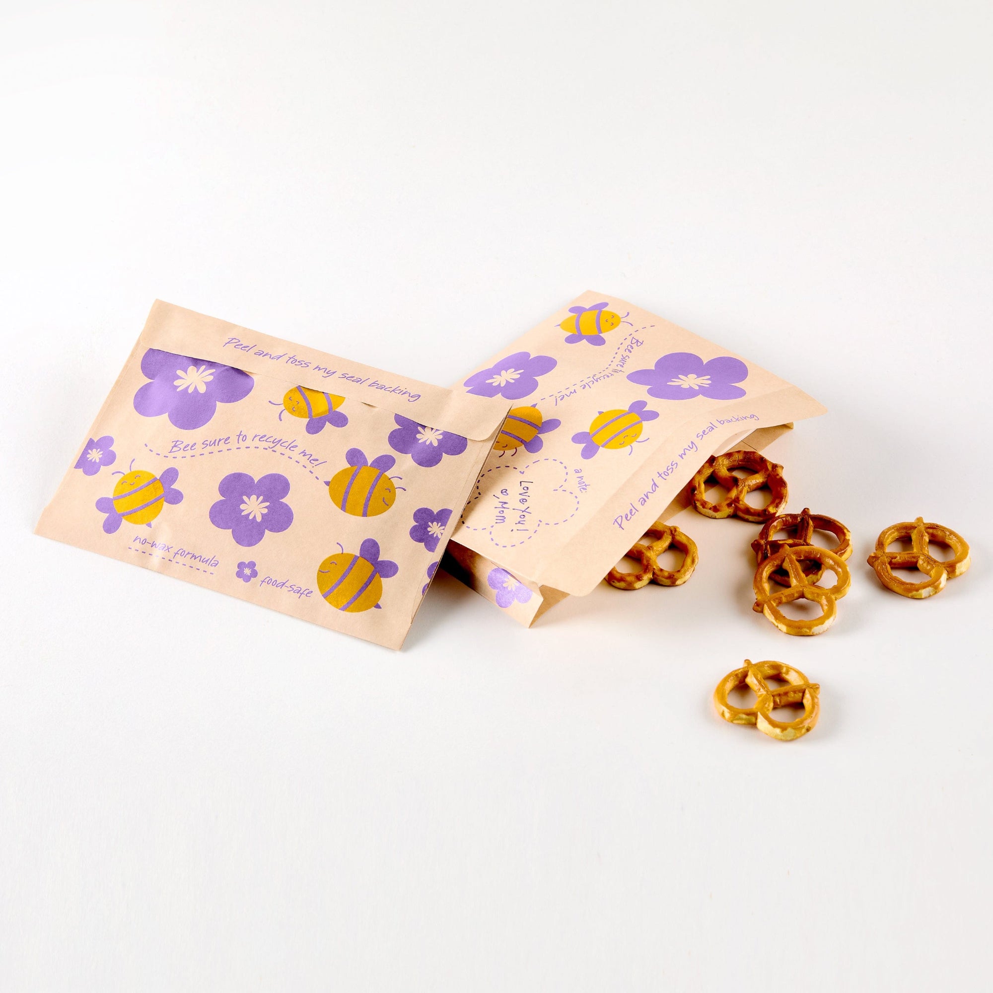 Recyclable Paper Snack Bags