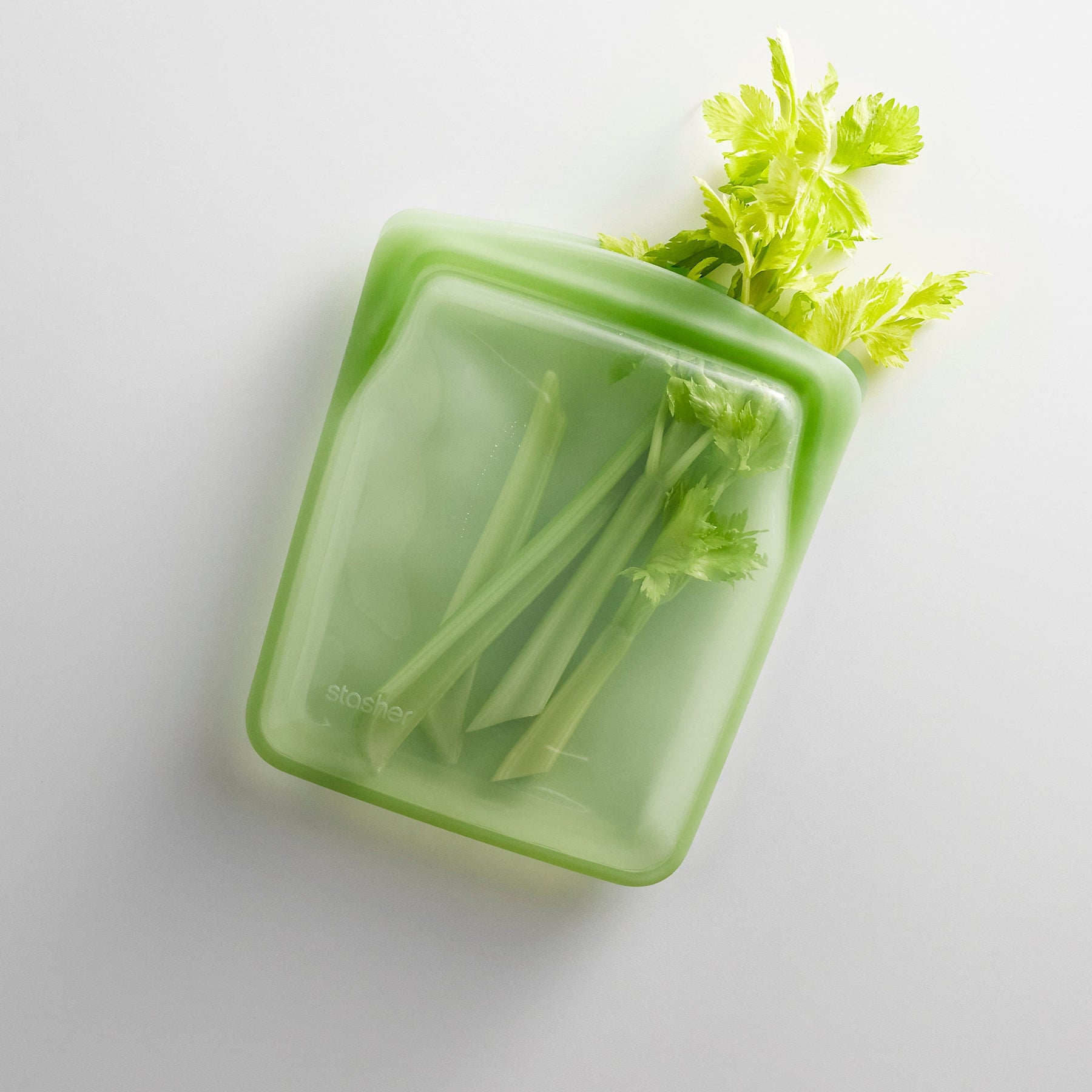 Camping Food Storage Silicone Bags Stasher