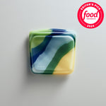 blue current: sandwich bag on a white background