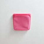 raspberry: Reusable Silicone Stasher Sandwich Bag
