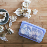 lavender: Reusable Silicone Stasher Snack Bag