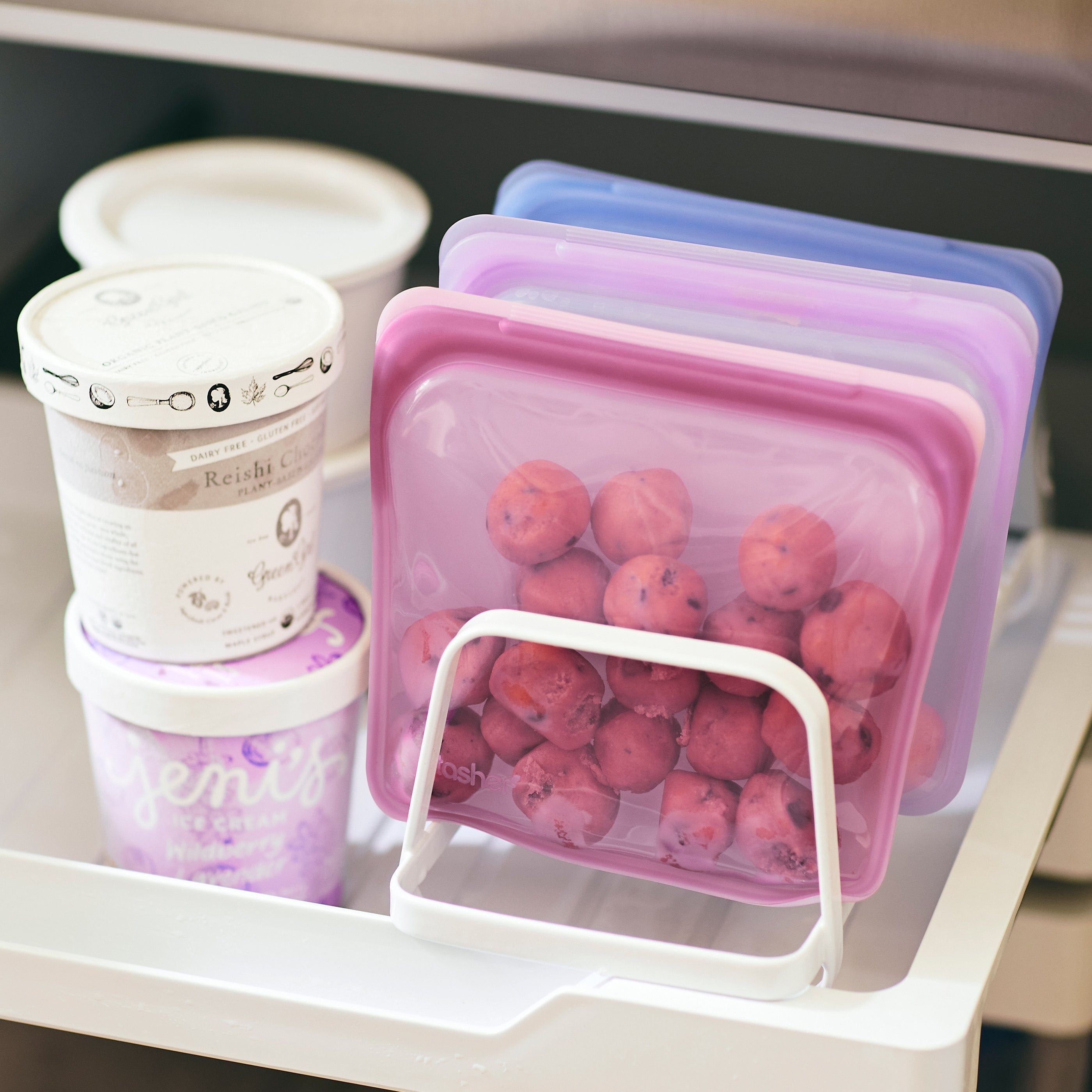 Storage Container Stasher Microwave Stasher Reusable Silicone