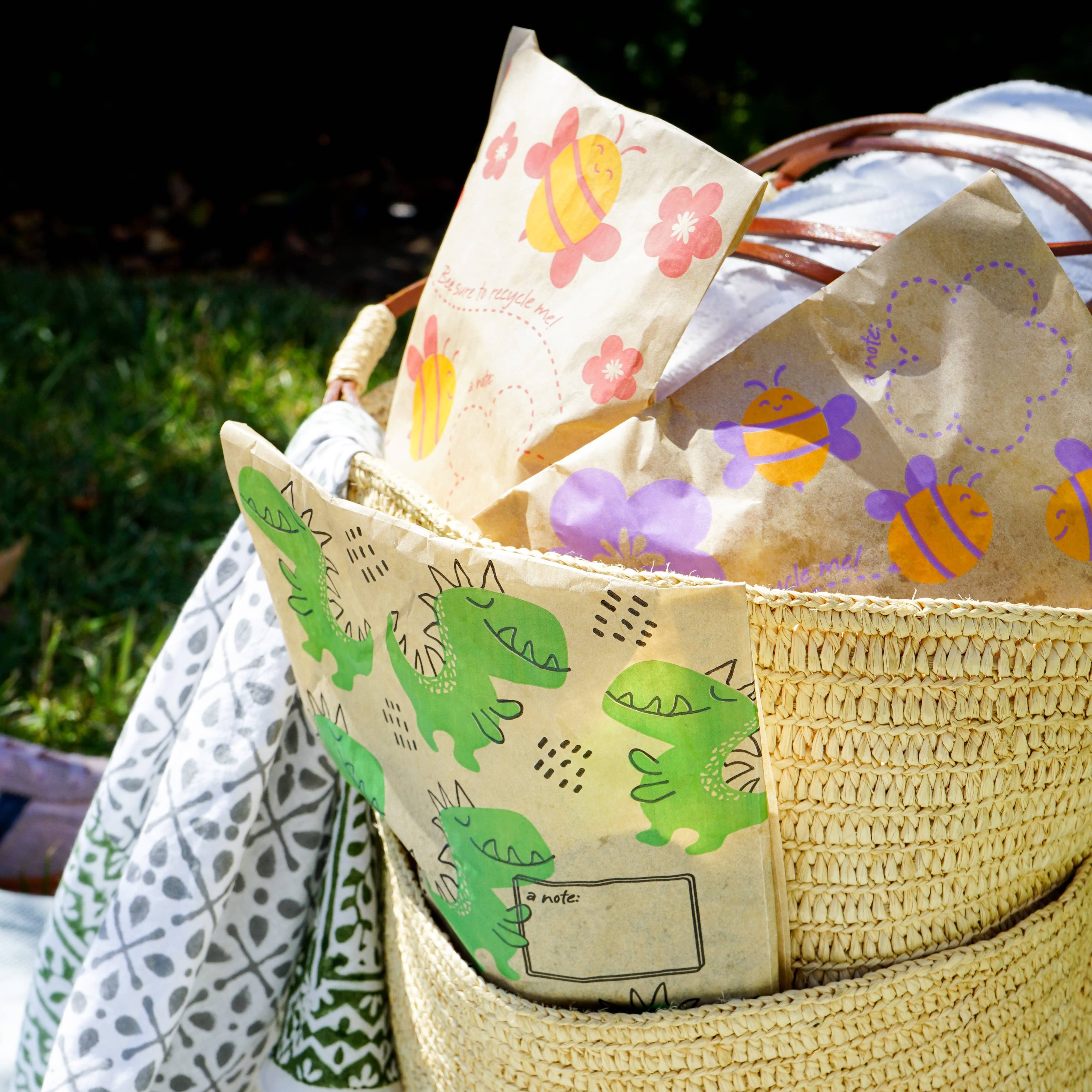 Recyclable Paper Snack Bags