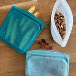all: winter collection bags with snacks in them