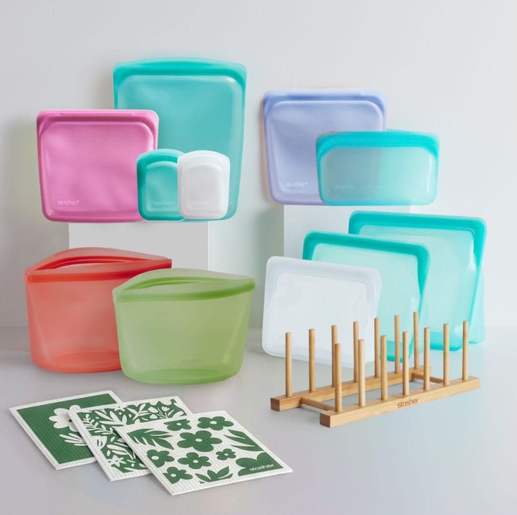 Stasher Reusable Value 15-Pack