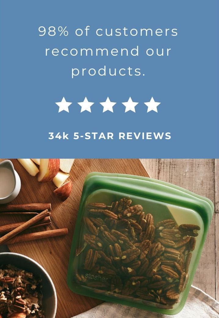 98% of customers recommend our products, and we have 34,000 5-star reviews.