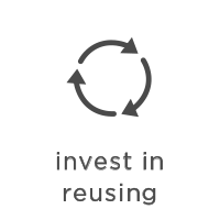 invest in reusing
