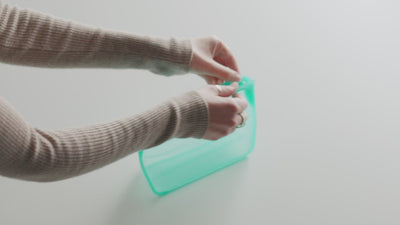 Reusable Silicone Half Gallon Bag - 3 Colors –