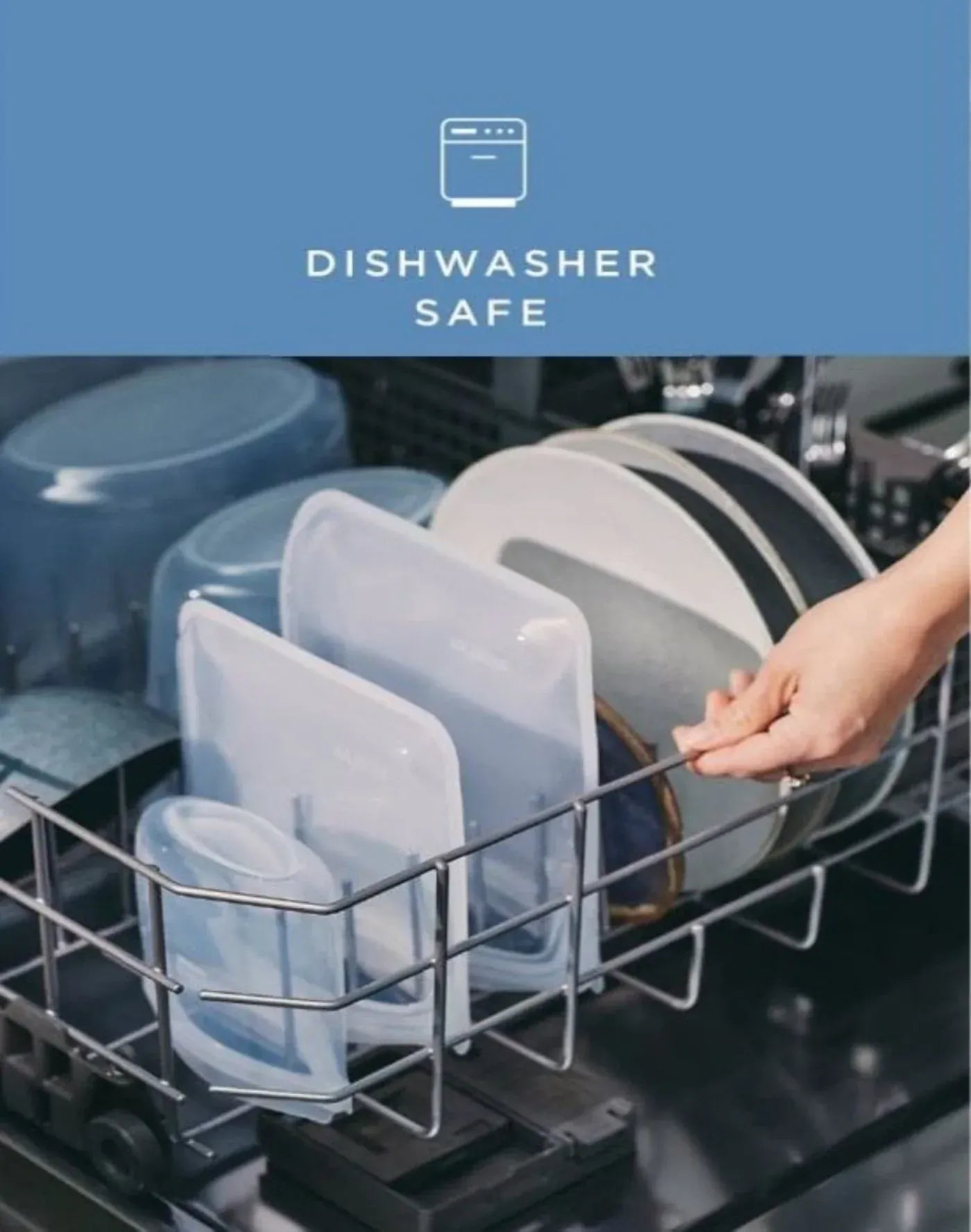 stasher bags are dishwasher safe.