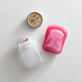 raspberry: Reusable Silicone Stasher Pocket Bag