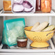 aqua: Stasher reusable silicone stand-up 3-pack