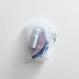 clear: Reusable Silicone Stasher Go Bag