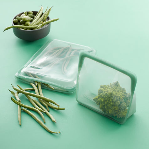 Agave: Reusable Silicone Stasher Half Gallon Bag