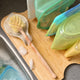 Wood: all natural bamboo cleaning brush