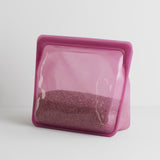 Plum: Reusable Silicone Stasher Stand Up Mega Bag